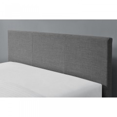 Čalouněná postel Toledo 140 x 200 cm | tmavě šedá č.3