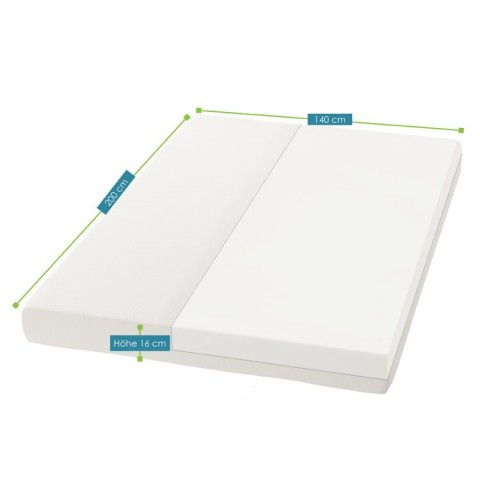 Matrace ze studené pěny 140 x 200 cm č.7