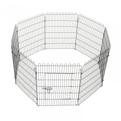 Kovová ohrádka pro štěňata 71 x 91 cm č.2