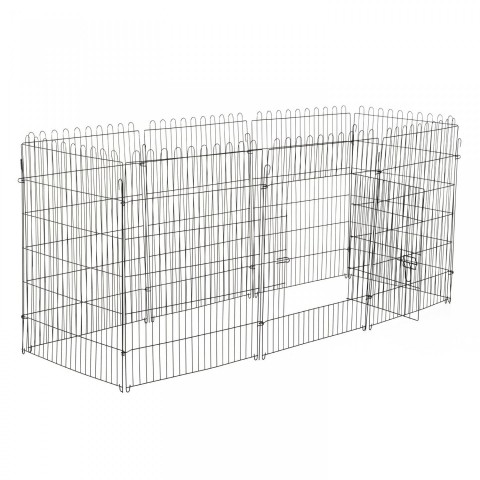 Kovová ohrádka pro štěňata 71 x 91 cm č.6