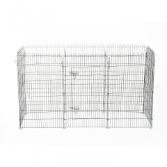 Kovová ohrádka pro štěňata 71 x 107 cm č.3