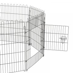 Kovová ohrádka pro štěňata 71 x 76 cm č.2