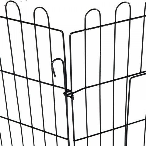 Kovová ohrádka pro štěňata 71 x 122 cm č.5