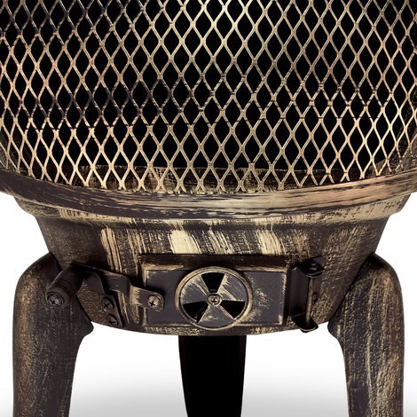 Zahradní litinový krb Chimenea č.5