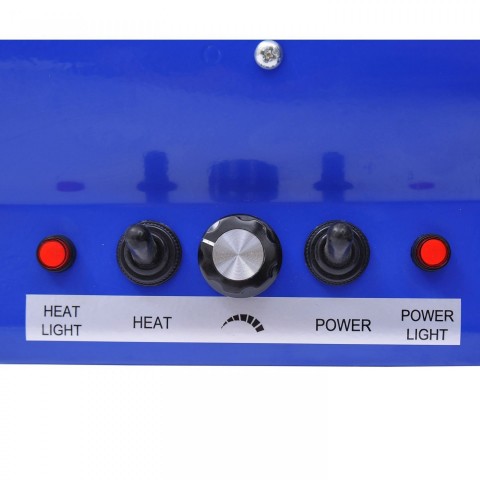 Fén pro psy s ohřívačem 2400W | modrý č.7