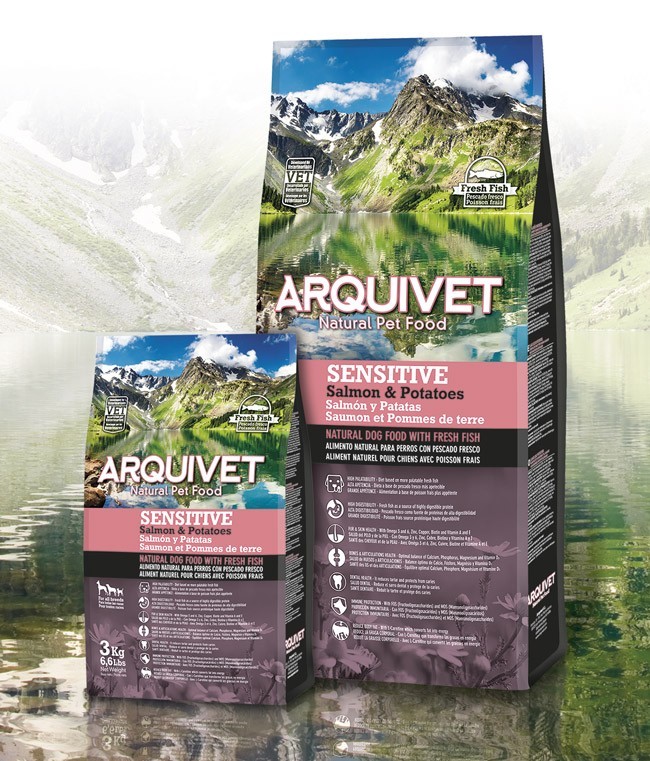 Arquivet Dog Sensitive 15 kg | losos s bramborami