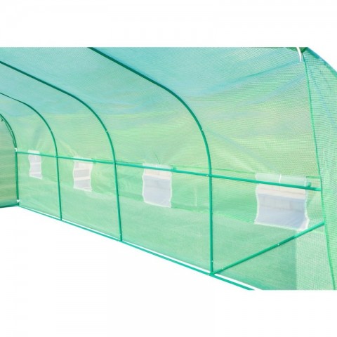 Zahradní foliovník XXL 600 x 300 x 200 cm | zelený č.4
