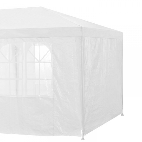 Zahradní párty stan 9 x 3 m s bočnicemi | modrý č.4