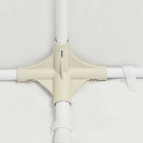 Zahradní párty stan 9 x 3 m s bočnicemi | modrý č.5