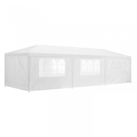 Zahradní párty stan 3x9x2,5m | bílý č.2