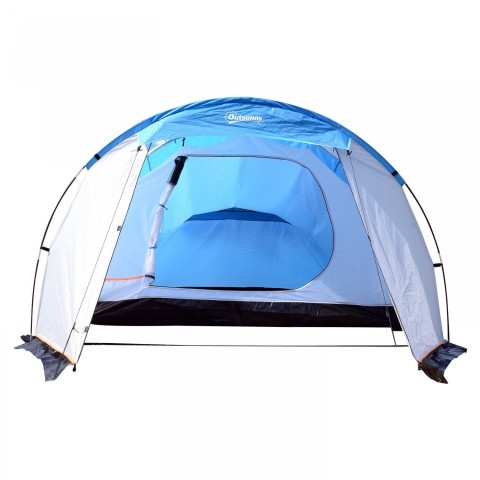 Rodinný stan pro 2-4 osoby 375 x 240 x 150 cm | modrý č.3