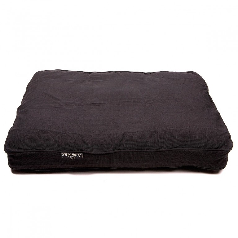 Luxusní pelíšek pro psa Lex & Max Alexander 90 x 65 cm | černý