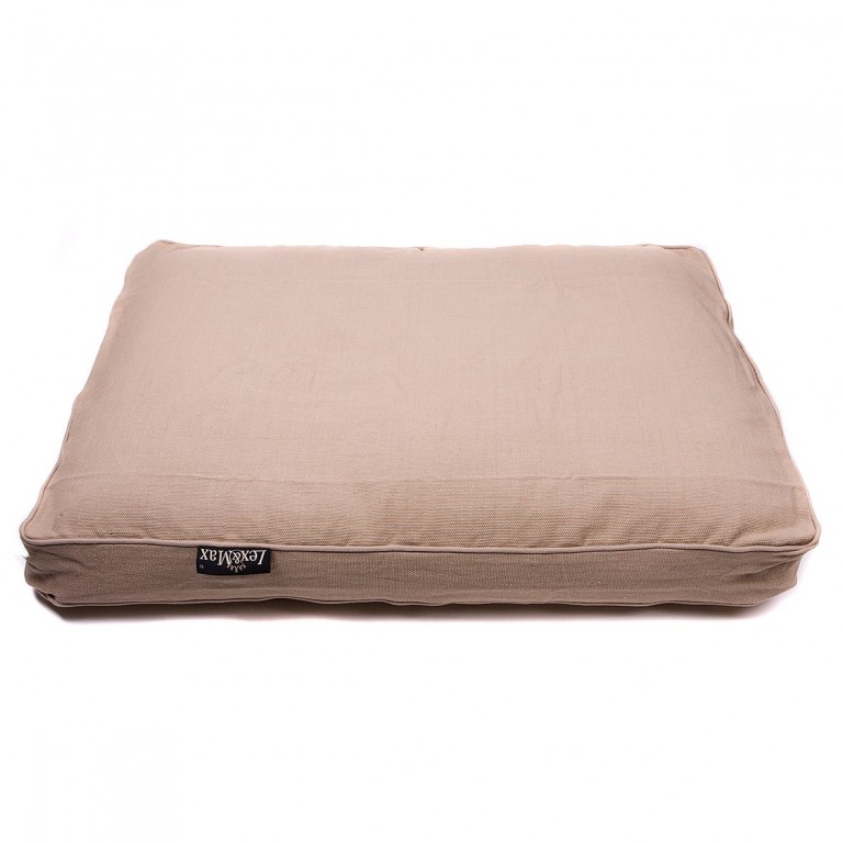 Luxusní pelíšek pro psa Lex & Max Alexander 90 x 65 cm | béžový