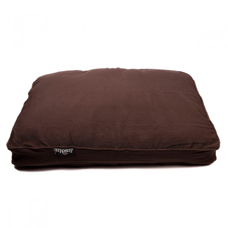 Luxusní pelíšek pro psa Lex & Max Alexander 90 x 65 cm | hnědý