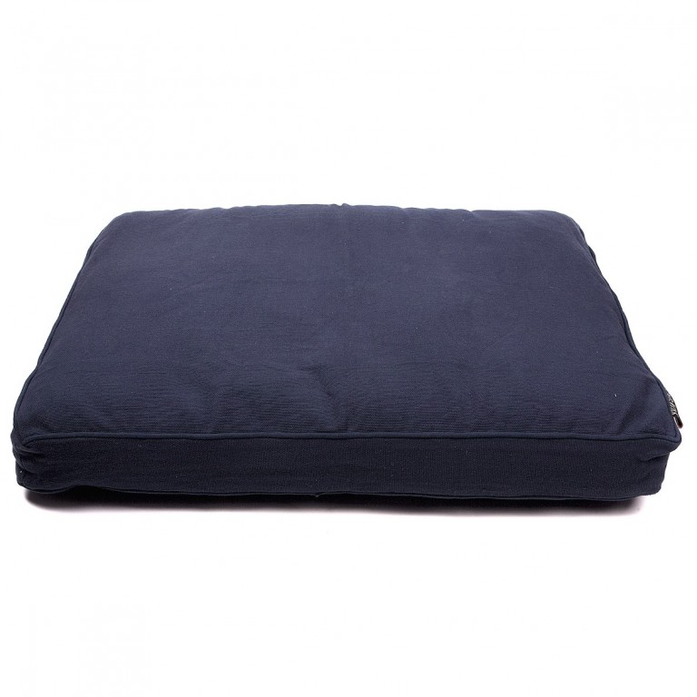 Luxusní potah na pelíšek pro psa Lex & Max Alexander 90 x 65 cm | tmavě modrý