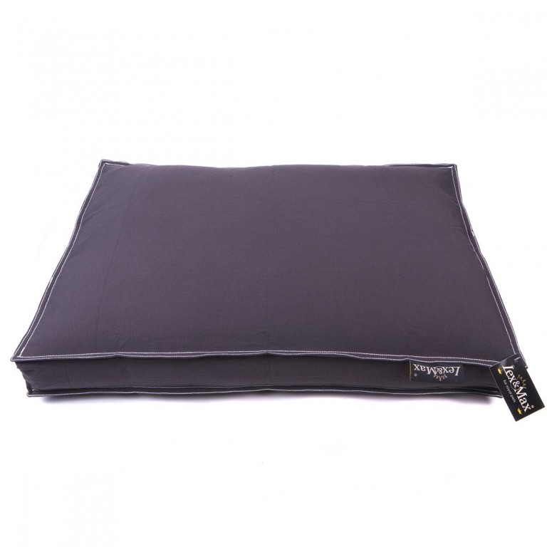 Luxusní potah na pelíšek pro psa Lex & Max Tivoli 90 x 65 cm | antracit