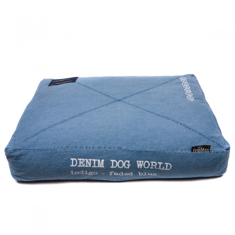 Luxusní pelíšek pro psa Lex & Max World 100 x 70 cm | světle modrý