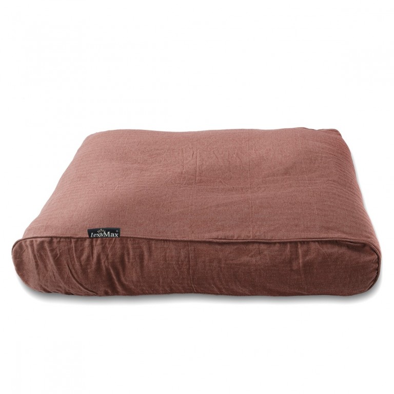 Luxusní pelíšek pro psa Lex & Max Maxima 100 x 70 cm | hnědý