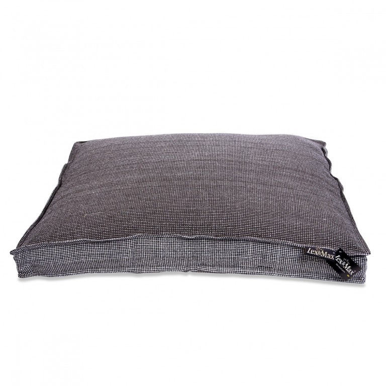 Luxusní pelíšek pro psa Lex & Max London 90 x 65 cm | šedý