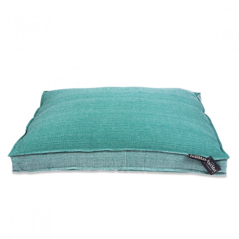 Luxusní pelíšek pro psa Lex & Max London 90 x 65 cm | zelený