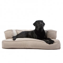 Luxusní pohovka pro psa Lex & Max Boutique 100 x 70 x 35 cm | béžová č.2