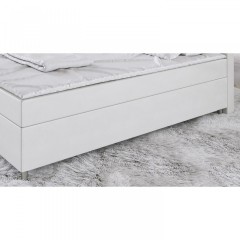 Postel Box Spring Cleveland s LED osvětlením 180 x 200 cm | bílá č.3