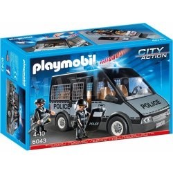Playmobil 6043 Policejní auto se světlem a zvukem