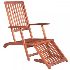 Zahradní lehátko Sila | masivní akáciové dřevo č.3