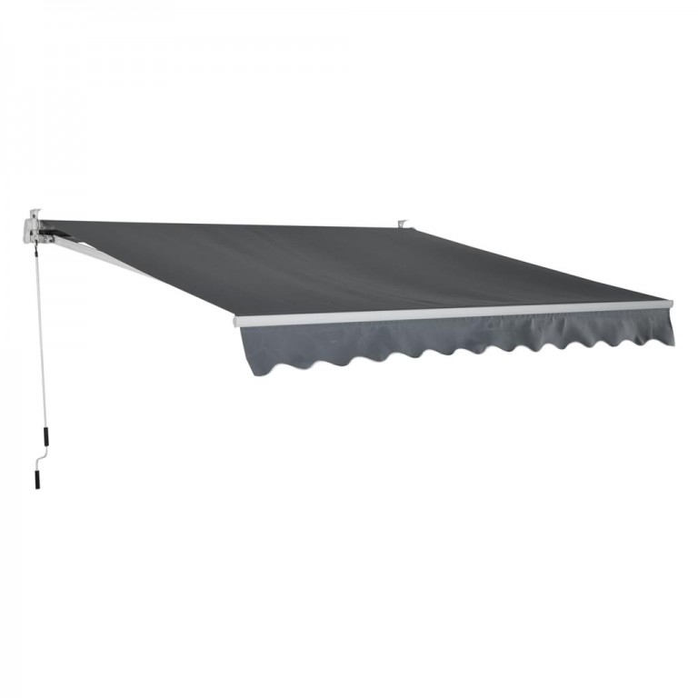 Kloubová markýza 3,5 x 2,5 m | šedá