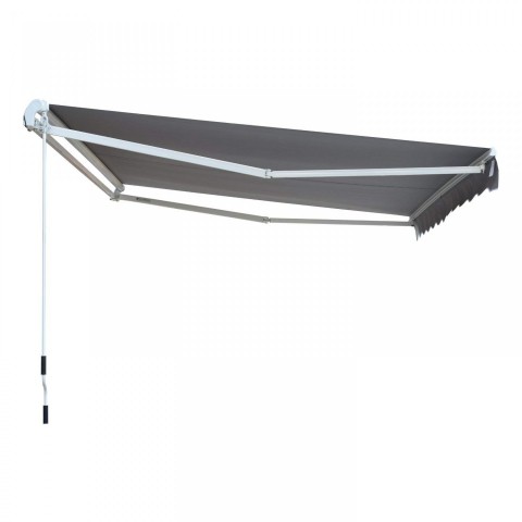 Kloubová markýza 3,5 x 2,5 m | šedá č.2