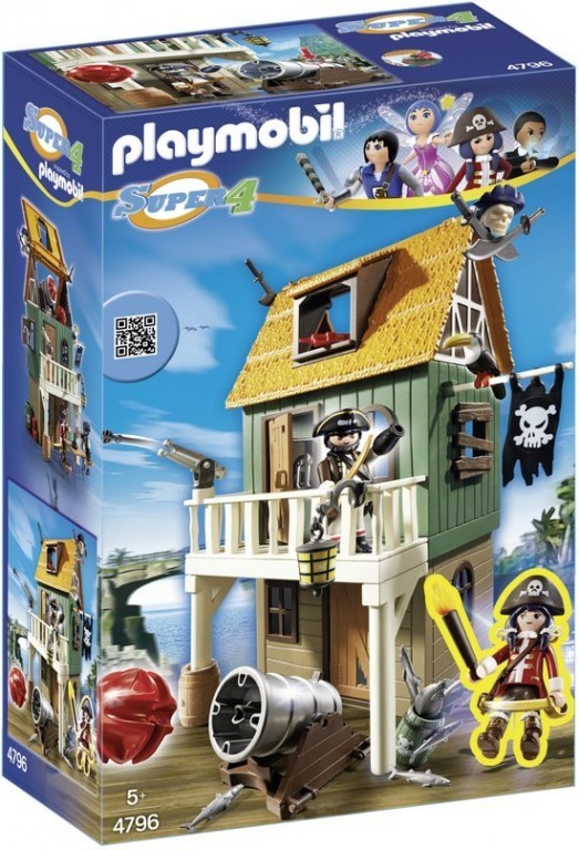Playmobil 4796 Maskovaná pirátská pevnost s Ruby