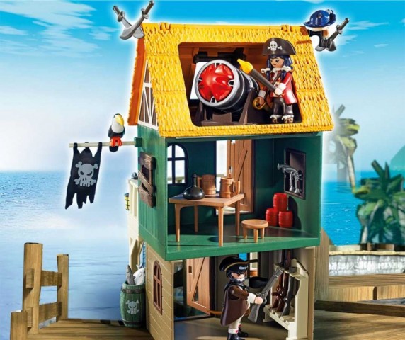 Playmobil 4796 Maskovaná pirátská pevnost s Ruby č.2