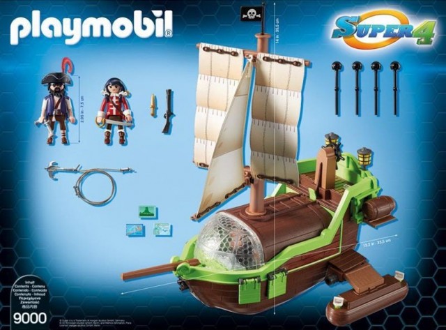 Playmobil 9000 Pirátský Chameleon s Ruby č.5