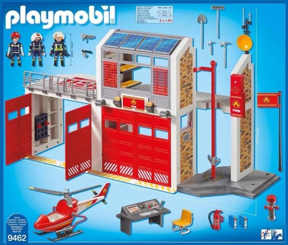 Playmobil 9462 Velká požární stanice č.4