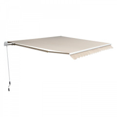 Kloubová markýza 4 x 3 m | krémová č.1