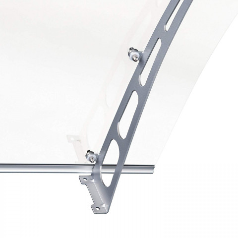 Vchodová stříška oblouková 120 x 91 x 15 cm č.4