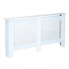 Kryt na radiátor 152 cm MDF | bílý