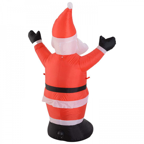 Nafukovací Santa Claus s LED osvětlením 120 cm č.6