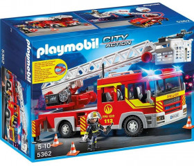 Playmobil 5362 Hasičské auto s výsuvným žebříkem a sirénou č.1