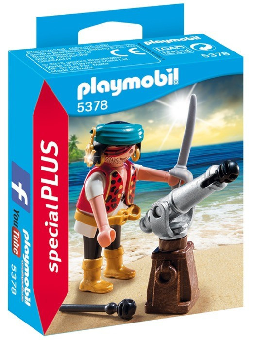 Playmobil 5378 Pirát s kanónem