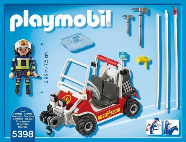 Playmobil 5398 Hasičská bugina s navijákem č.4