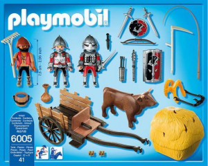 Playmobil 6005 Falešný povoz Sokolích rytířů č.3