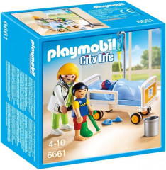 Playmobil 6661 Dětská lékařka s pacientem č.1