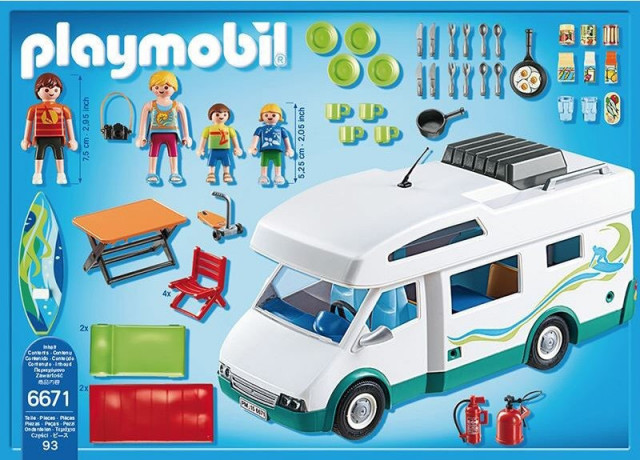 Playmobil 6671 Rodinný karavan č.3