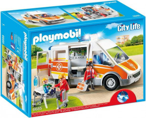Playmobil 6685 Sanitka s majákem a sirénou č.1