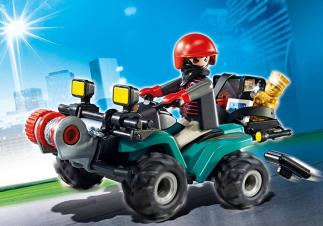 Playmobil 6879 Čtyřkolka s navijákem č.2