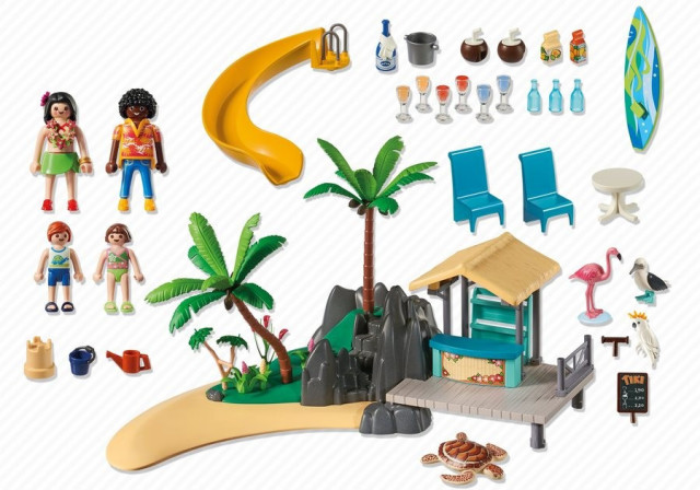Playmobil 6979 Karibský ostrov s barem č.5