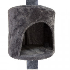 Škrabadlo pro kočky 113x75x40 cm | šedé č.3