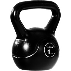 Kettlebell činka MOVIT 1 kg | černá č.2