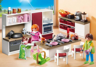 Playmobil 9269 Velká rodinná kuchyň č.2
